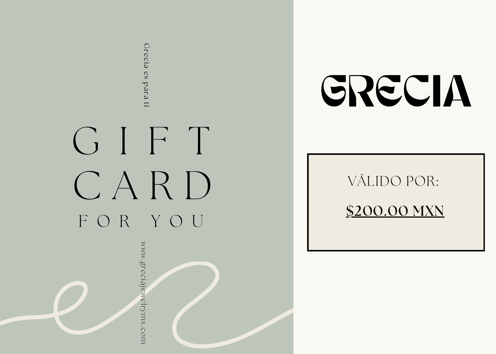 GIFT CARD $200 - ELECTRÓNICA