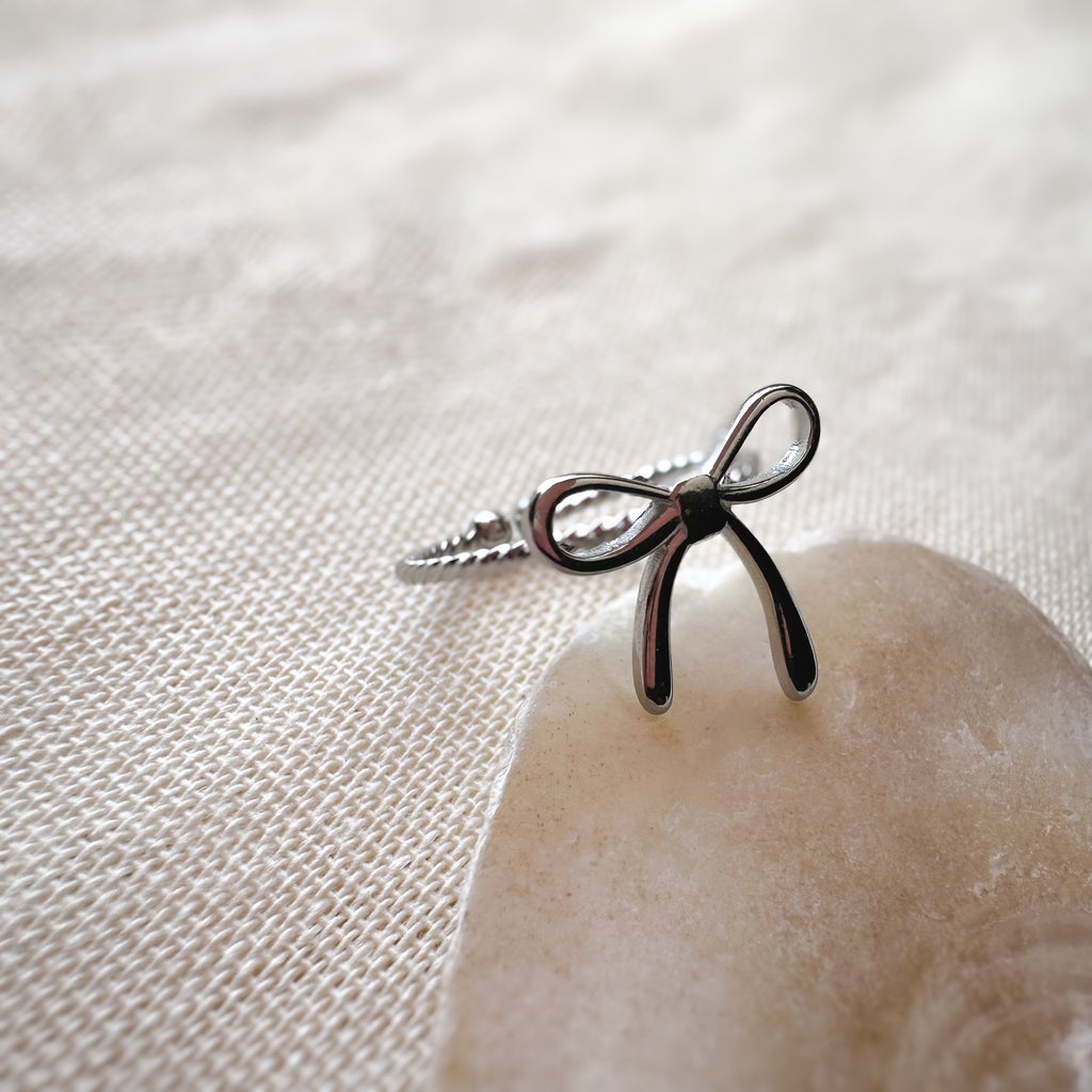 Anillo Silver Bow