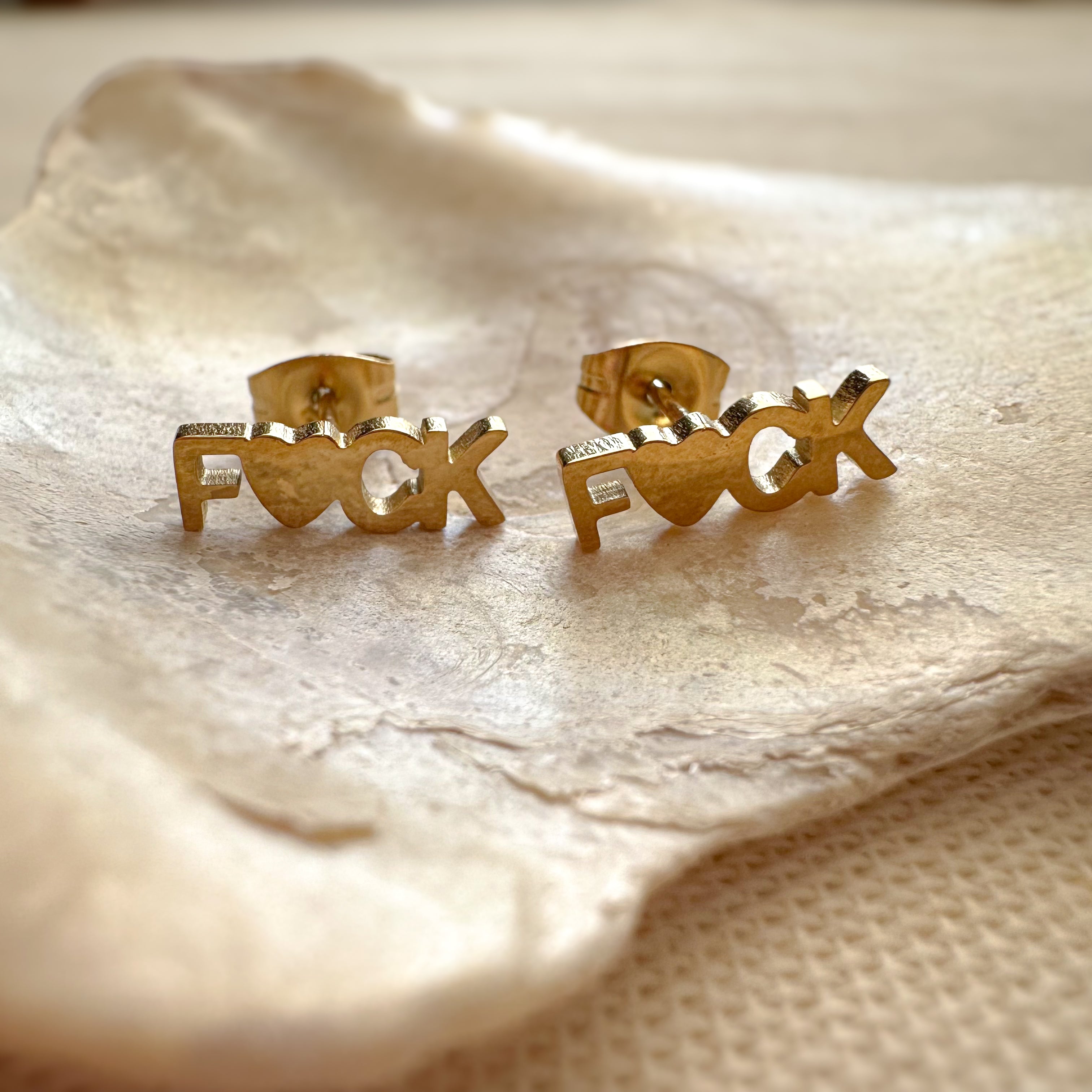 Broqueles “F*ck”