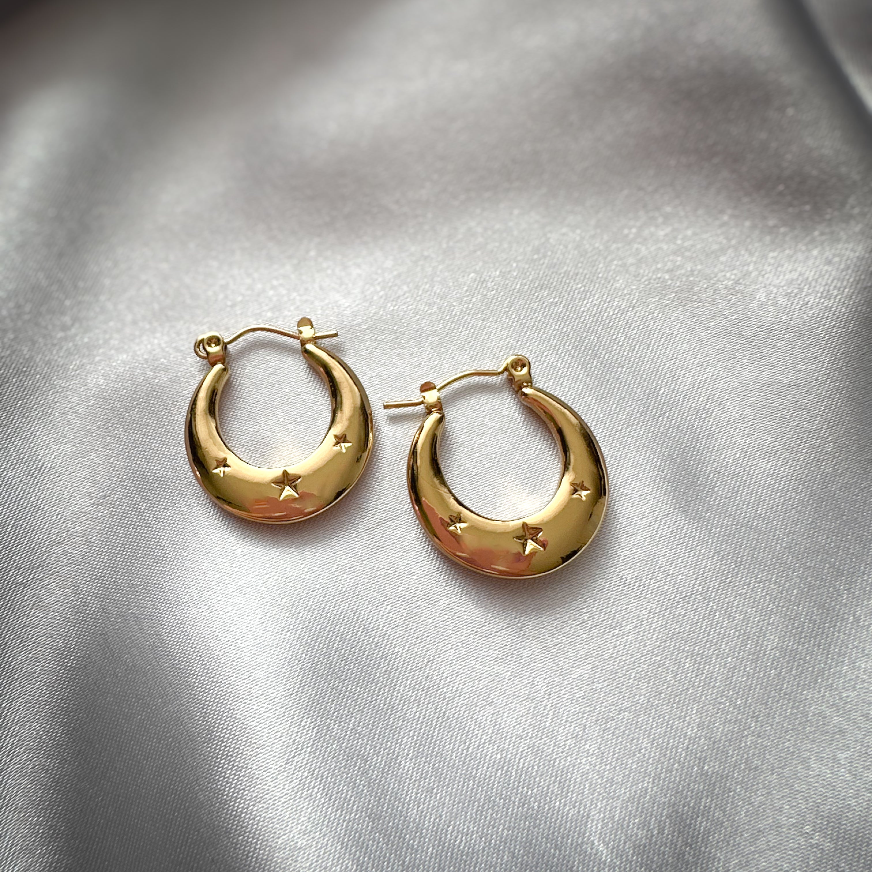 Arracadas Golden Star